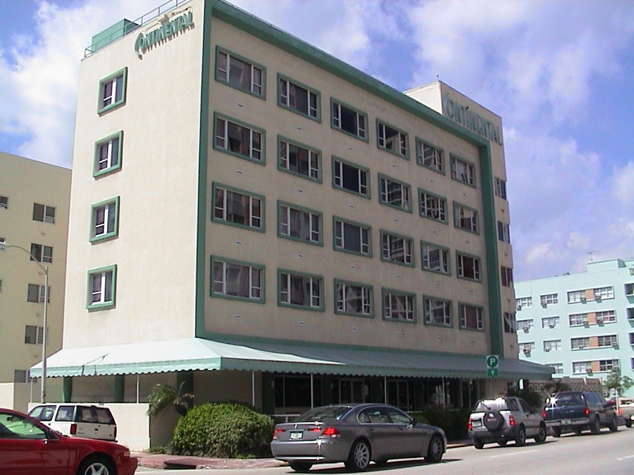 Exterior of a Miami Beach oceanfront condo building from the portfolio