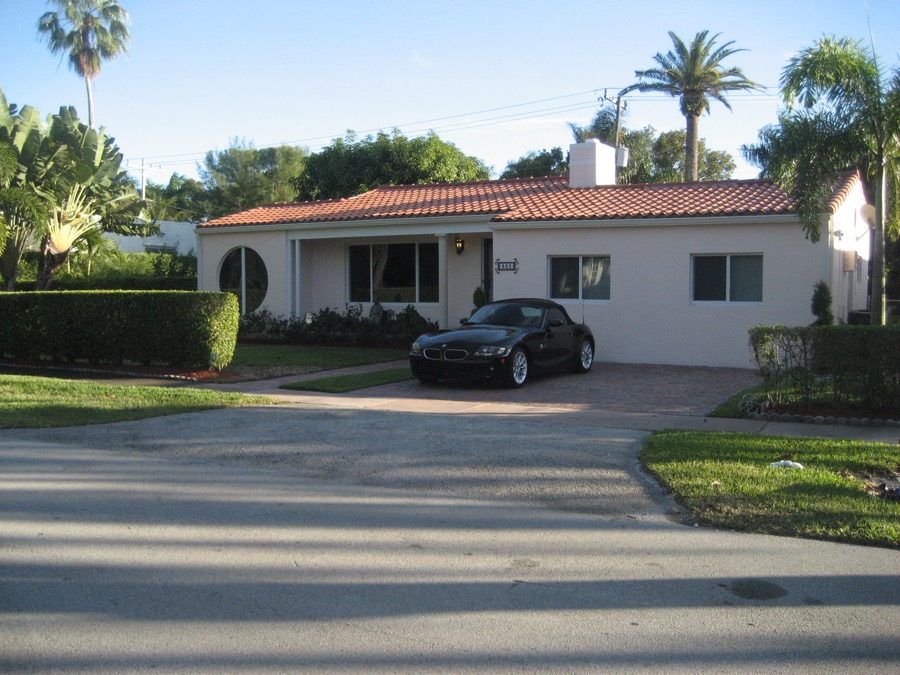 The same South Florida home after renovation, finished